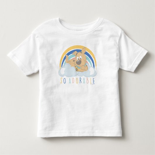 Puppy Scooby-Doo "Zo Schattig" Kinder Shirts (Voorkant)