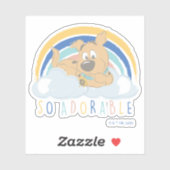 Puppy Scooby-Doo "Zo Schattig" Sticker (Vel)