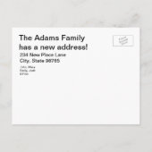 Puppy Sofa Wijziging van adres Briefkaarten (Achterkant)