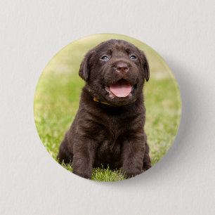 Puppy soft dog ronde button 5,7 cm