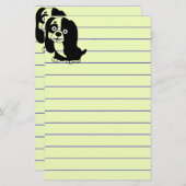 Puppy Stationery Briefpapier (Voorkant / Achterkant)