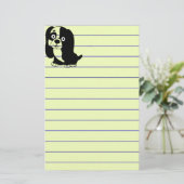Puppy Stationery Briefpapier (Staand voorkant)