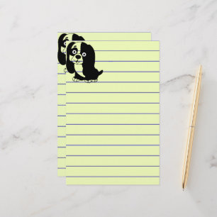 Puppy Stationery Briefpapier