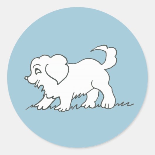 Puppy Sticker (Voorkant)