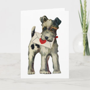 Puppy Valentine's Day Kaart