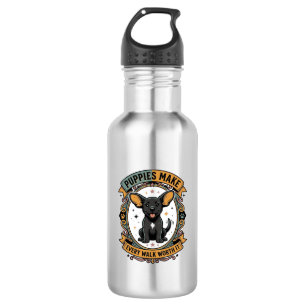 Puppy Wandelshemd Voor Hondenliefhebbers_1 Waterfles