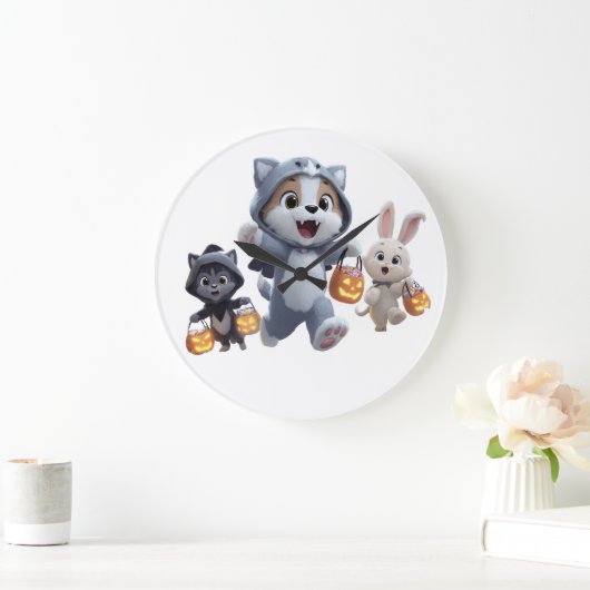 Puppy Weerwolf en vrienden Trick-or-Treating Grote Klok (Huis)