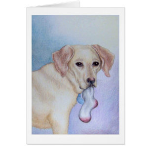 Puppy-wenskaart