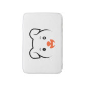 Puppy Wink Badmat (Voorkant Verticaal)