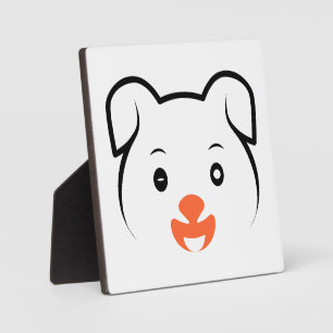 Puppy Wink Fotoplaat