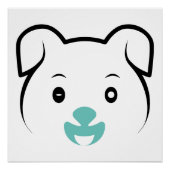 Puppy Wink Perfect Poster (Voorkant)