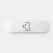 Puppy Wink Skateboard (Horizontaal)