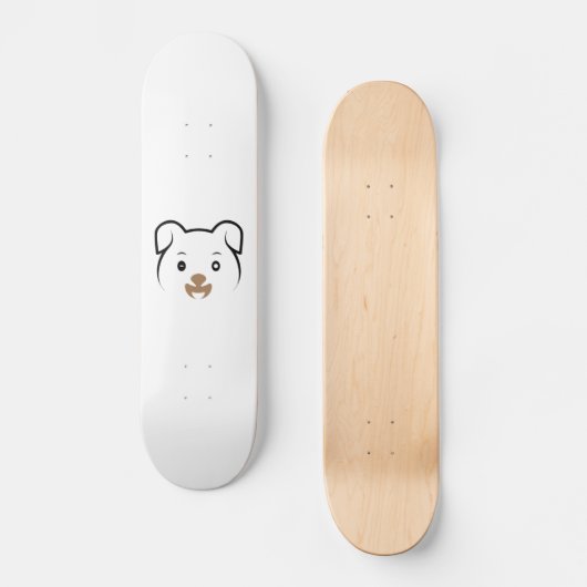 Puppy Wink Skateboard (Voorkant)