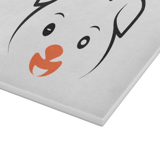 Puppy Wink Snijplank (Hoek)