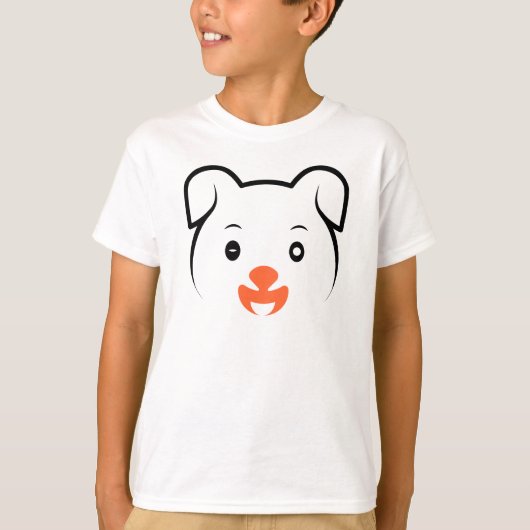 Puppy Wink T-shirt (Voorkant)