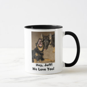 Puppy Yowl, Jeff!We houden van je! Mok