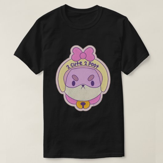 Puppycat Helmet Sticker.png T-shirt (Design voorkant)