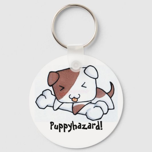 Puppyhazard Sleutelhanger (Voorkant)