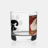 Puppyherinneringen Whisky Glas (Rechts)
