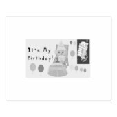 puppyzegel 	rubberstempel (Afrduk)