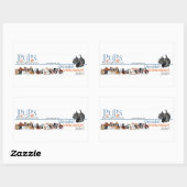 PUPs Logo Sticker met Scottie (Vel)