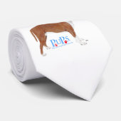 PUPs Rescued Pit Bull Stropdas (Opgerold)