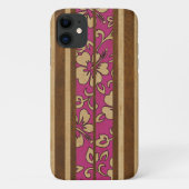 Pupukea  Hawaiian Faux Surfboard Case-Mate iPhone Case (Achterkant)