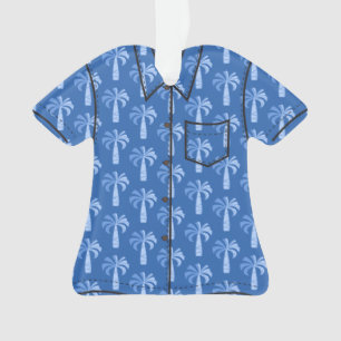 Pupule palmboom Hawaiian Aloha Shirt Ornament