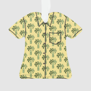 Pupule palmboom Hawaiian Aloha Shirt Ornament