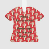 Pupule  palmboom Hawaiian Aloha Shirt Ornament (achterkant)