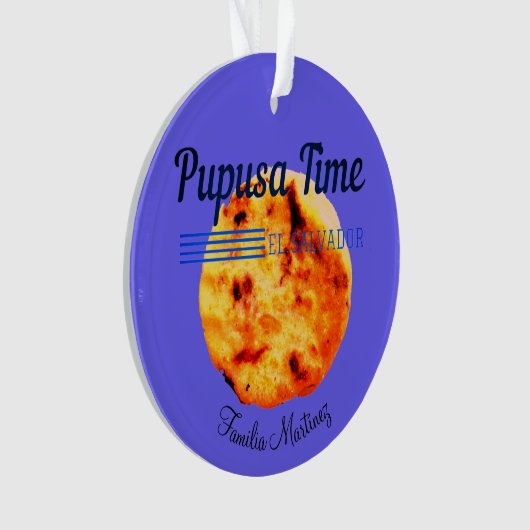 Pupusa Time Salvadorien Custom Nom nourriture préf (devant)