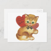  Pur-r-fect Valentijn Feestdagenkaart (Voorkant / Achterkant)