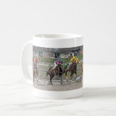 Pur sang emballant la tasse (Devant gauche)