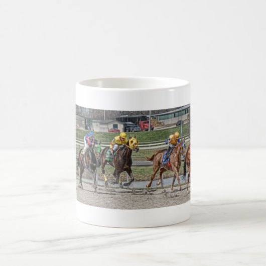 Pur sang emballant la tasse (Centre)