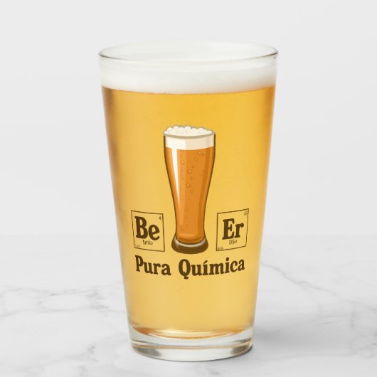 Pura Quimica Glas (Voorkant gevuld)