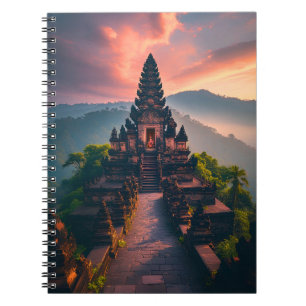 Pura Senja Bali  - “Balinese tempel bij zonsonderg Notitieboek