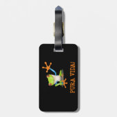 Pura Vida Bagagelabel (Achterkant verticaal)