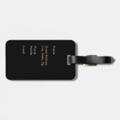 Pura Vida Costa Rica Bagagelabel (Achterkant horizontaal)