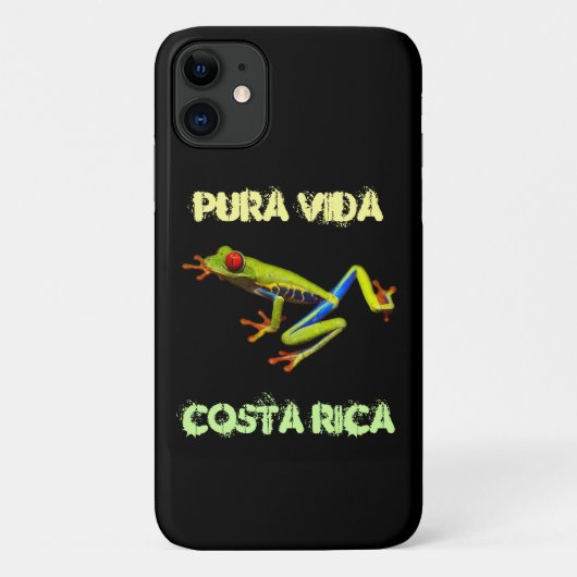 Pura Vida Costa Rica Case-Mate iPhone Case (Achterkant)