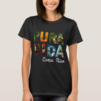 Pura Vida Costa Rica Mannen Vrouwen Kinder vriende T-shirt