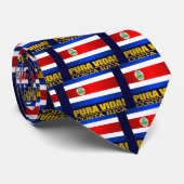 Pura Vida. Costa Rica Stropdas (Opgerold)