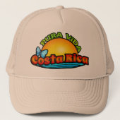 Pura Vida Costa Rica Trucker Pet (Voorkant)