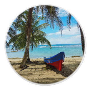 Pura Vida in Costa Rica - Midden-Amerika Keramische Knop