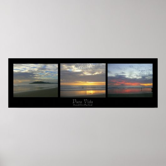 Pura Vida Poster (Voorkant)