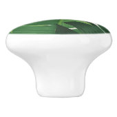 Pura Vida - Tropische bladeren Keramische Knop (Zijkant)