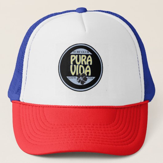Pura Vida Trucker Hat Pet (Voorkant)