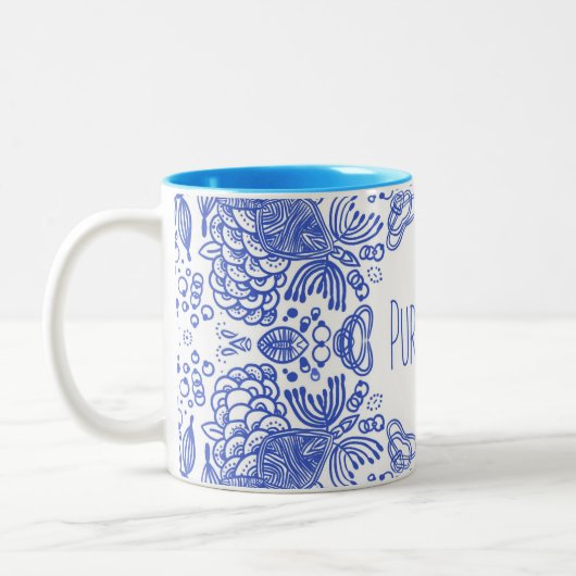 PURA VIDA TWEEKLEURIGE KOFFIEMOK (Links)