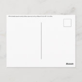 Pura vida voor witkopkapucijnaap briefkaart (Achterkant)