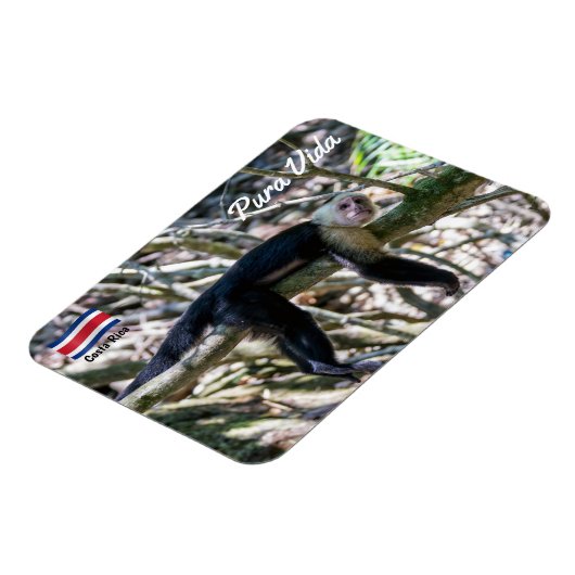 Pura vida Witkopaap Magneet (Linkerzijde)