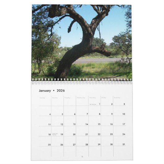 Puratory Creek Green Space Calender Kalender (Jan 2026)
